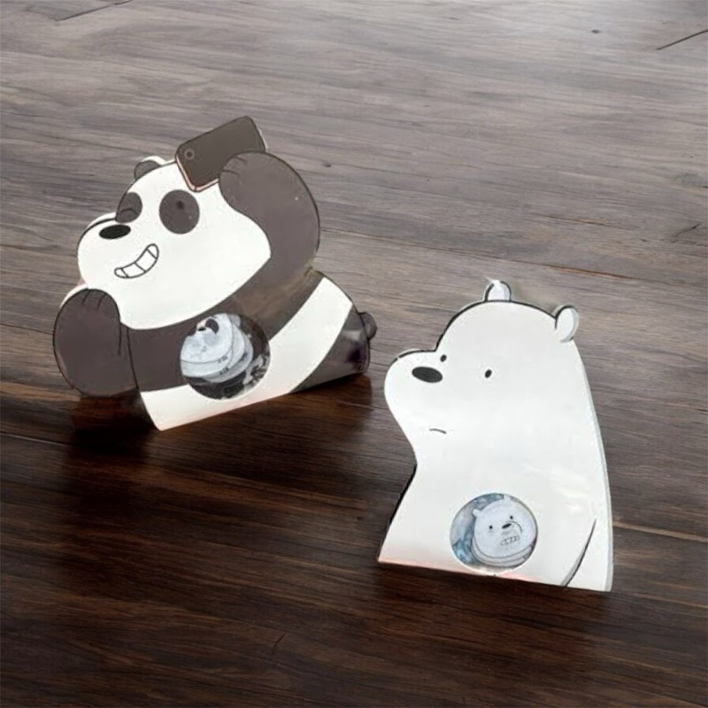 

MINISO WE BARE BEARS STICKER SET CUT OUT ISI 48pcs