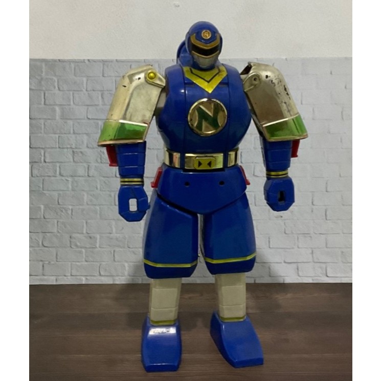 Vintage 1995 Bandai Mighty Morphin Power Rangers Ninjor Blue Ninja Zord.