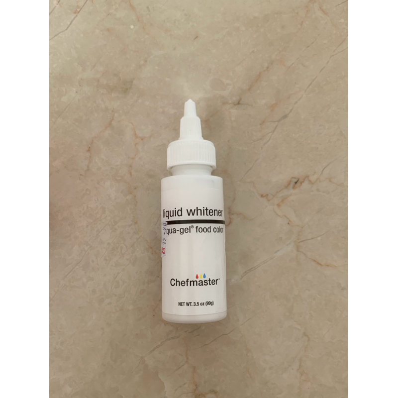 

Chefmaster Liqua-gel food color white 99g
