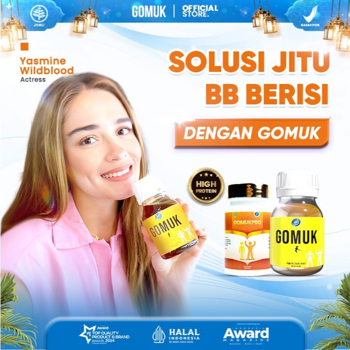 

Gomuk Madu Penggemuk/ 100% Original/Naik 5-10 Kg/Atasi Gemuk Keturunan / 250 Ml