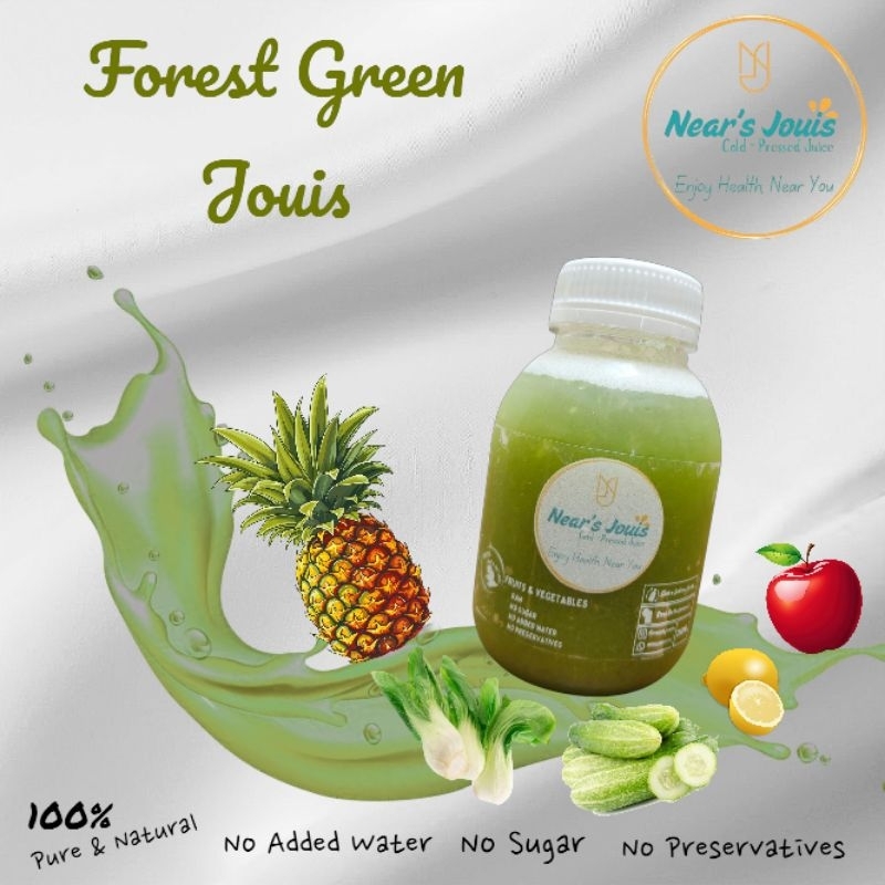 

Cold Pressed Juice - Forest Green