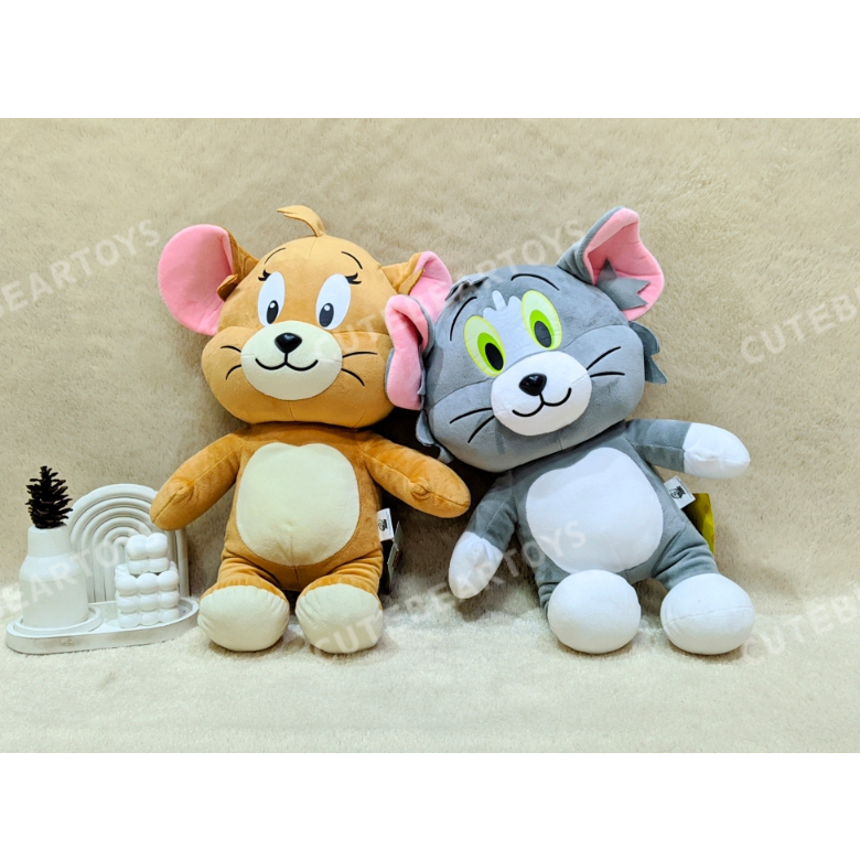 Toys Doll Tom Jerry Boneka Tom And Jerry Basic Plush XL