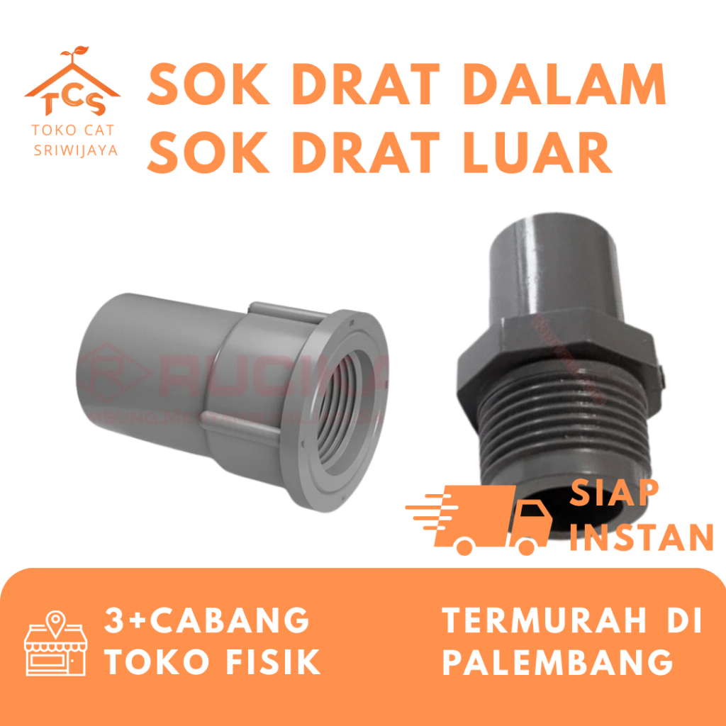 SOK DRAT DALAM LUAR SDD SDL PIPA PVC