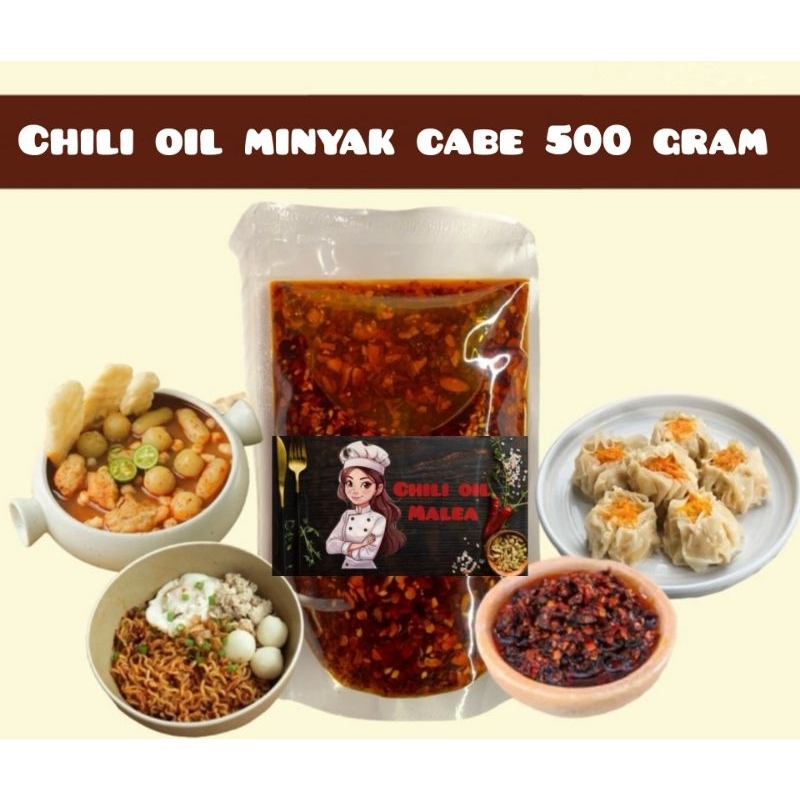 

chili oil minyak cabe 500 g