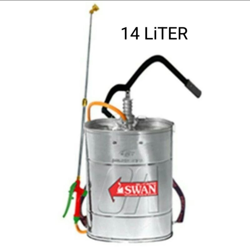 Hand sprayer.  Alat semprot hama Swan 10 liter