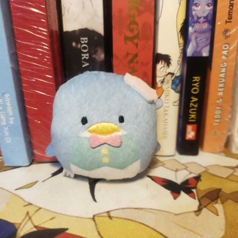 boneka kecil pin plushie tuxedo sam sanrio
