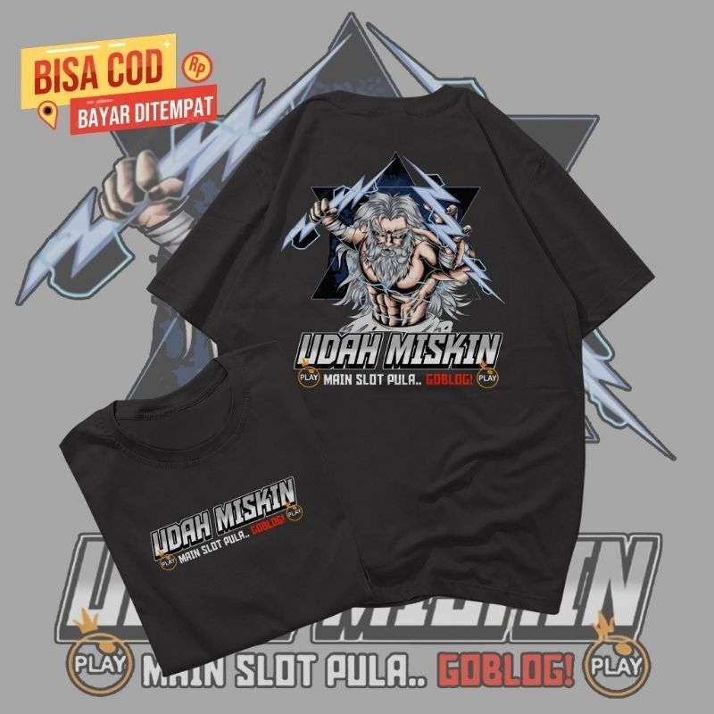 KAOS UDAH MISKIN MAIN SLOT PULA//KAOS DISTRO TERBARU