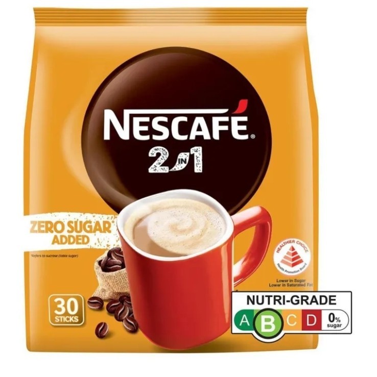 

Nescafe 2 in 1 - Zero Sugar