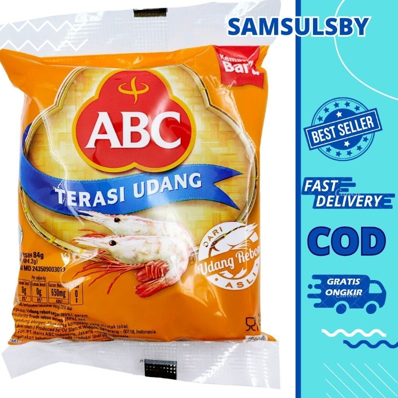 

ABC Terasi Udang 1pack isi 20 sachet