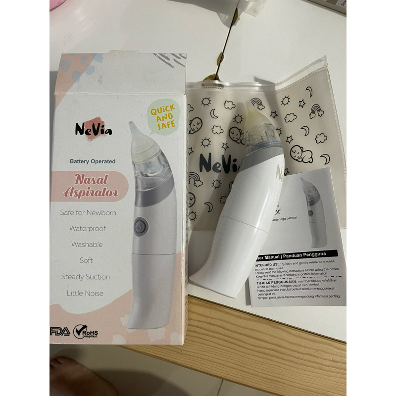 PRELOVED nevia nasal aspirator penyedot hidung bayi