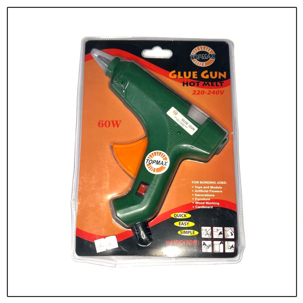 

Lem Bakar Lilin Tembak Hot Melt Glue Gun 60W (Isi Besar) TOPMAX