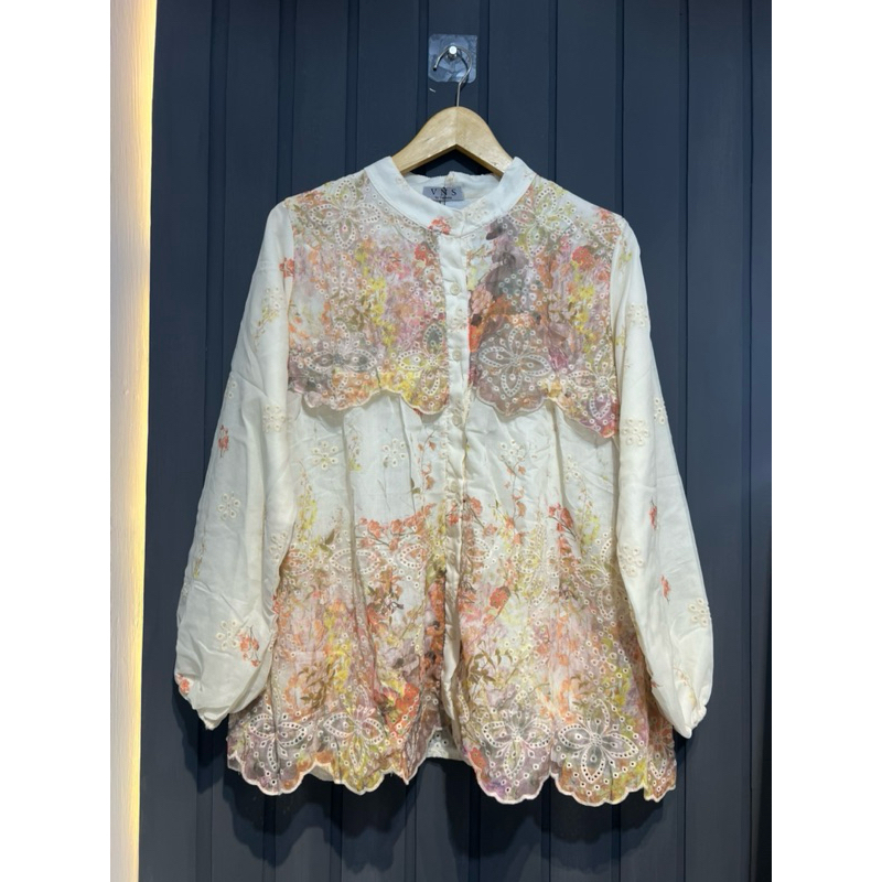 Baju Atasan Wanita VNS Katbol Full Furing Brukat Cantik