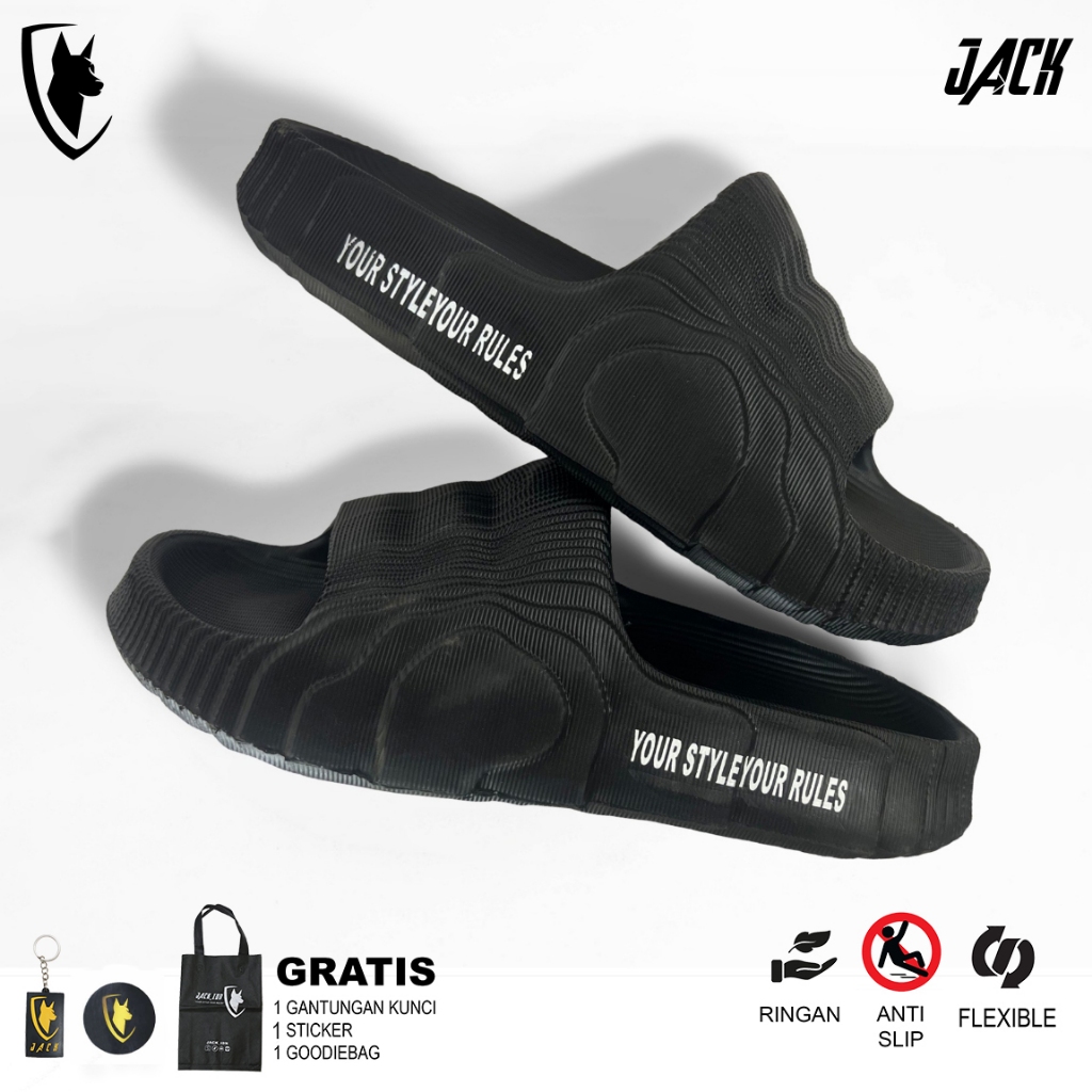 JACK IDN Sandal SLides Pria FERTIX SANDAL SELOP ADILETTE