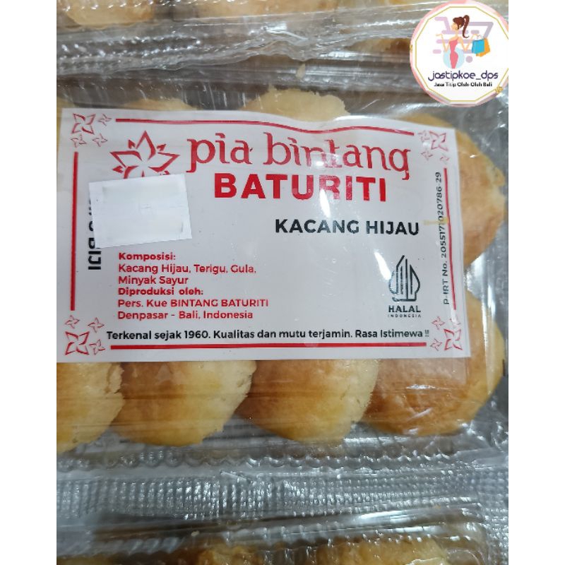 

PIA BINTANG BATURITI ASLI BALI OLEH OLEH KHAS BALI SEJAK 1960 ISI 8 PCS + FREE BUBBLE WRAP