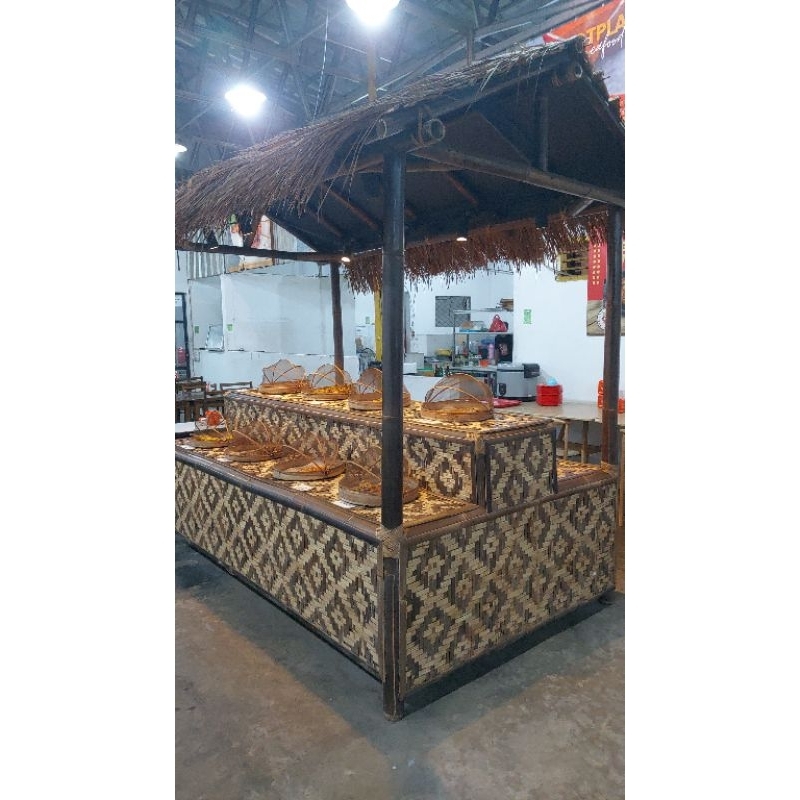 SAUNG BAMBU PRASMANAN BEKAS UKURAN 300 × 150 CM