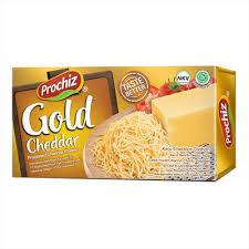 

Keju Prochiz Gold Cheddar 160 gr / Keju Balok
