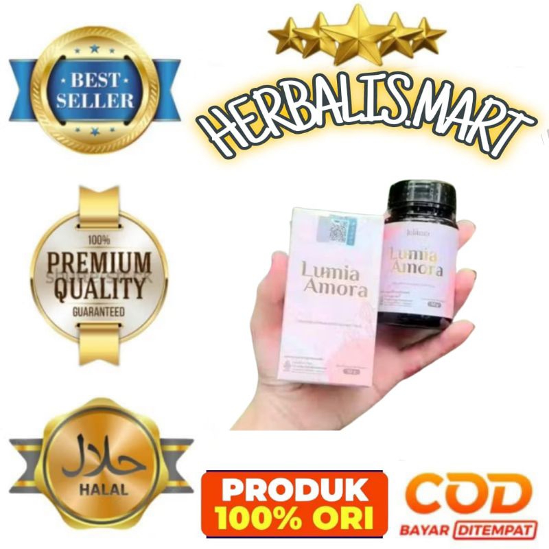 Lumia Amora Pemutih Badan Permanen Original
