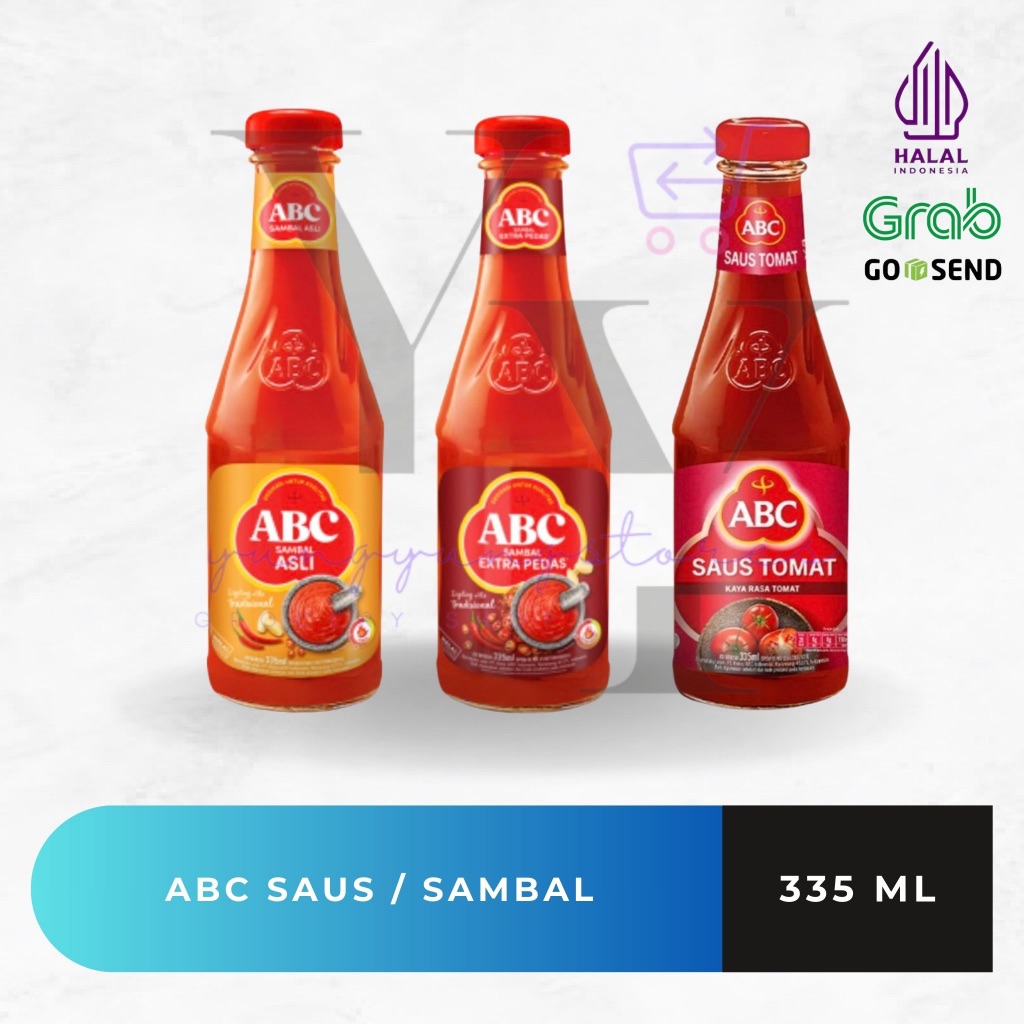 

ABC Sambal Asli / Extra Pedas / Saus Tomat Ketchup 335 ml