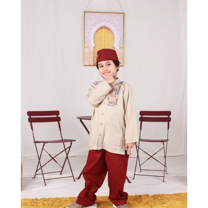 Koko Kids Dannis d'Atalya Setelan Baju Muslim Anak Laki-laki