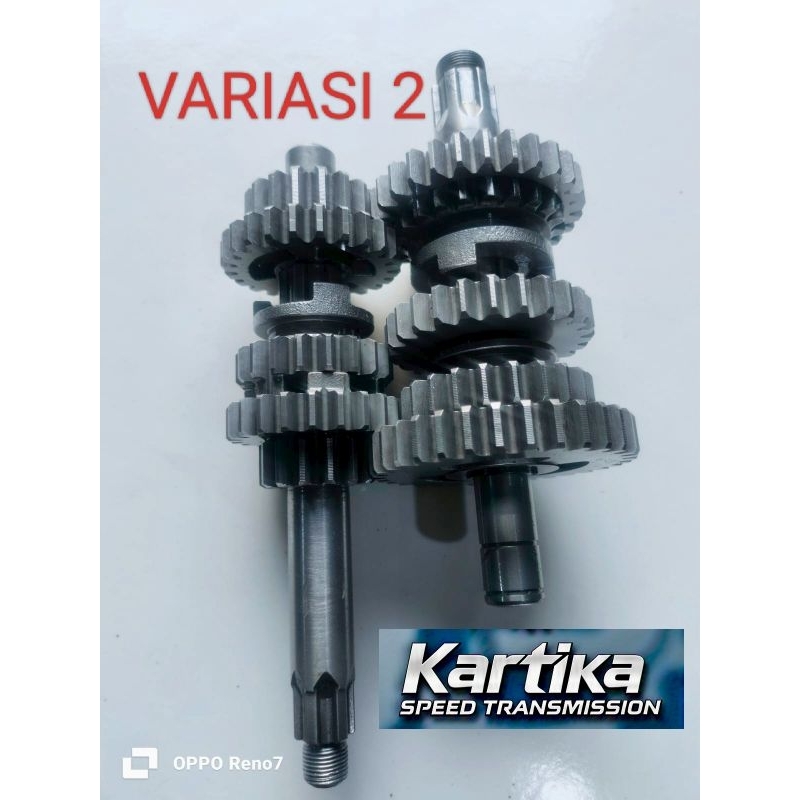 Gigi Rasio Racing Yamaha RX KING 1set custom kompetisi, drag, road race (variasi 2)