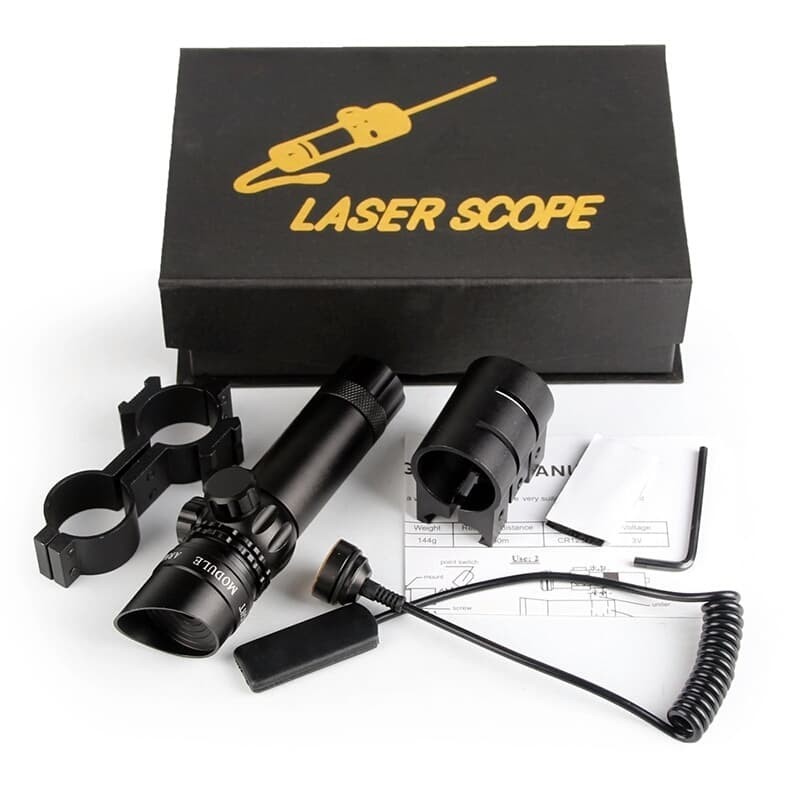 laser scope cahaya hijau - laser scope hijau - laser scope premium