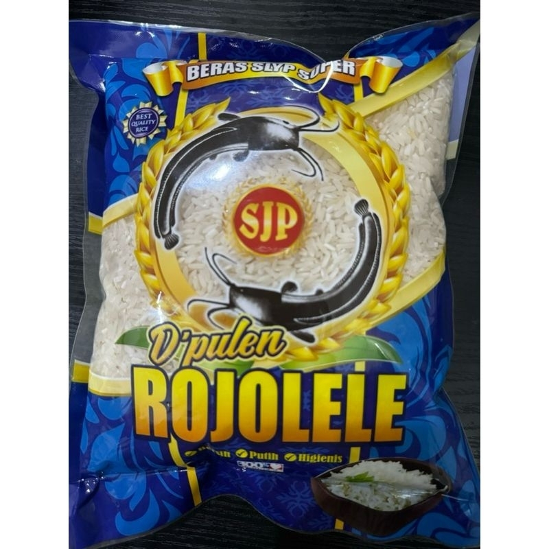 

Beras Rojo Lele SJP kemasan 1 kg / Beras Rojolele D'pulen 1 kg