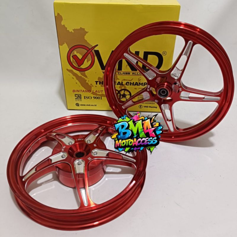 VELG RACING VND BINTANG LAUT 1.60×14 & 185×14 VARIO 125 / VARIO 150 / VARIO 160 CBS