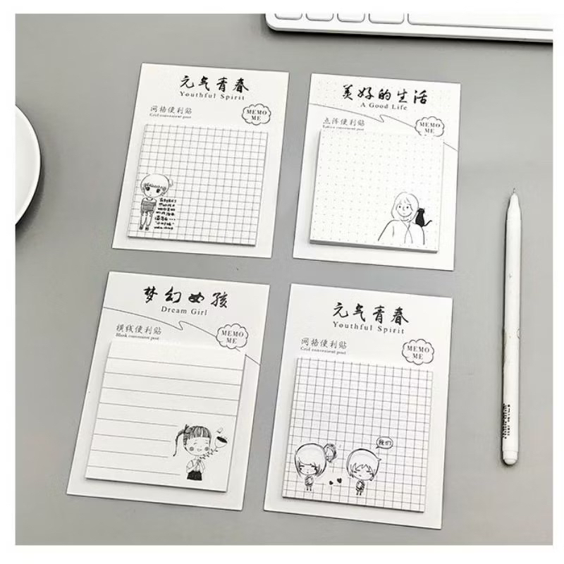 

sticky note cute ukuran L dan S