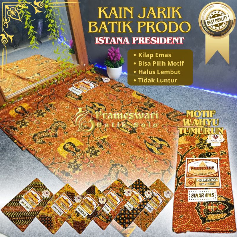 GROSIR Kain Jarik Batik Prodo Jarit Sewek Motif Premium Seserahan Khas Solo Terbaru
