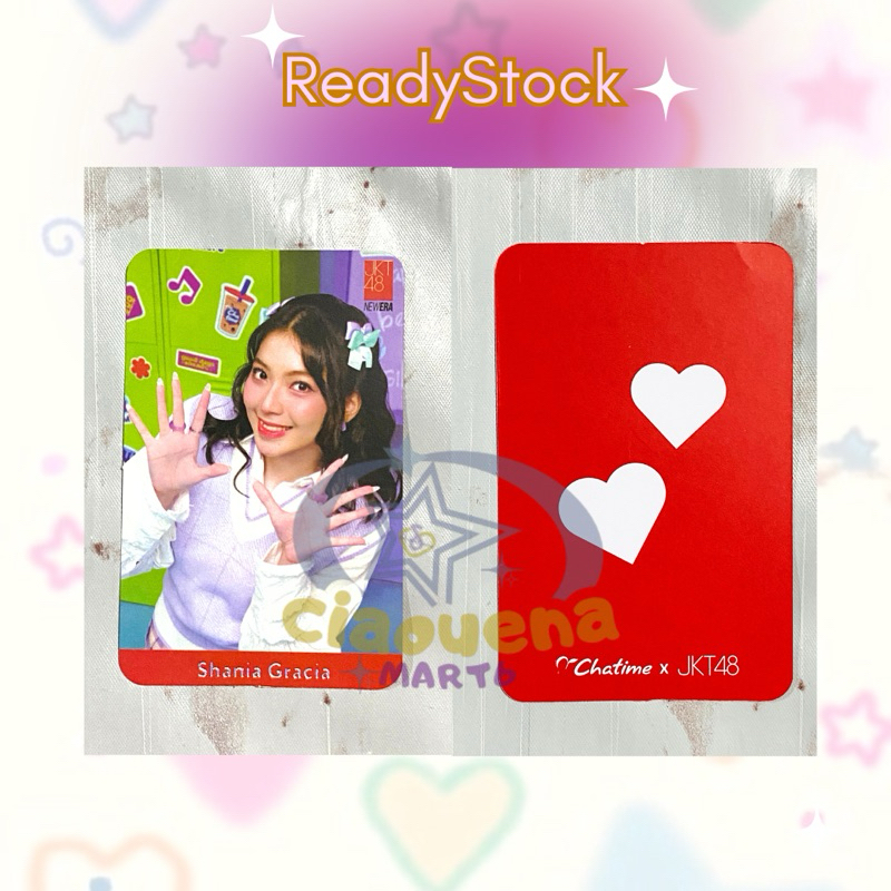 Photocard Gracia JKT48 | Chatime x JKT48