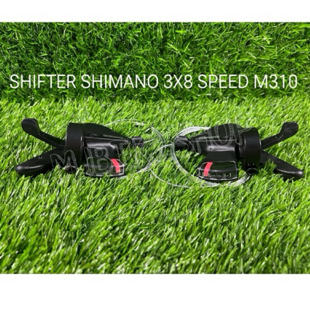SHIFTER SEPEDA MTB 3X8 SPEED SHIMANO M310 OPERAN GIGI SEPEDA MTB/SEPEDA LIPAT/DLL