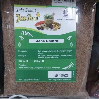

Ekstrak Nira Jariku Jahe Emprit