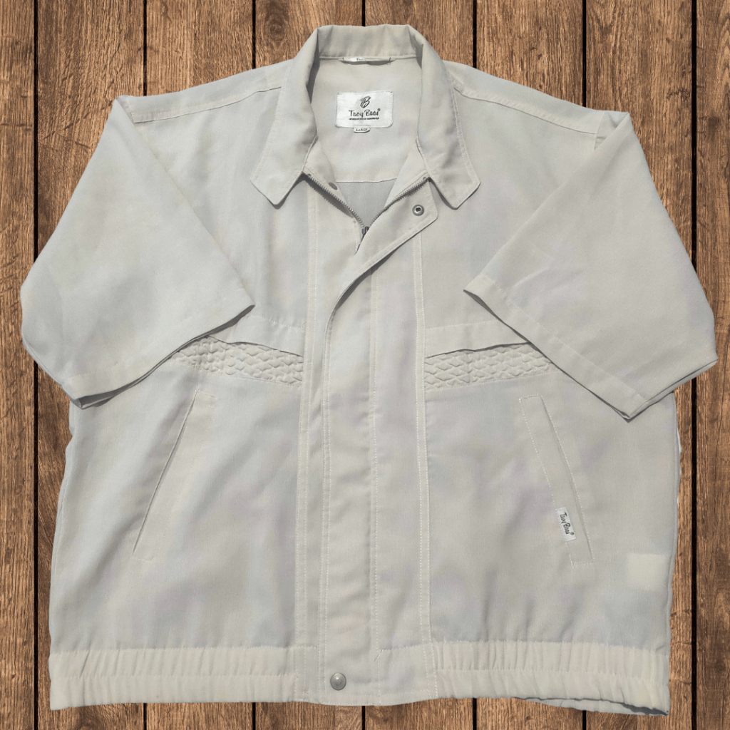 Harrington Jacket Tangan Pendek by Troy Bros(L-XL)