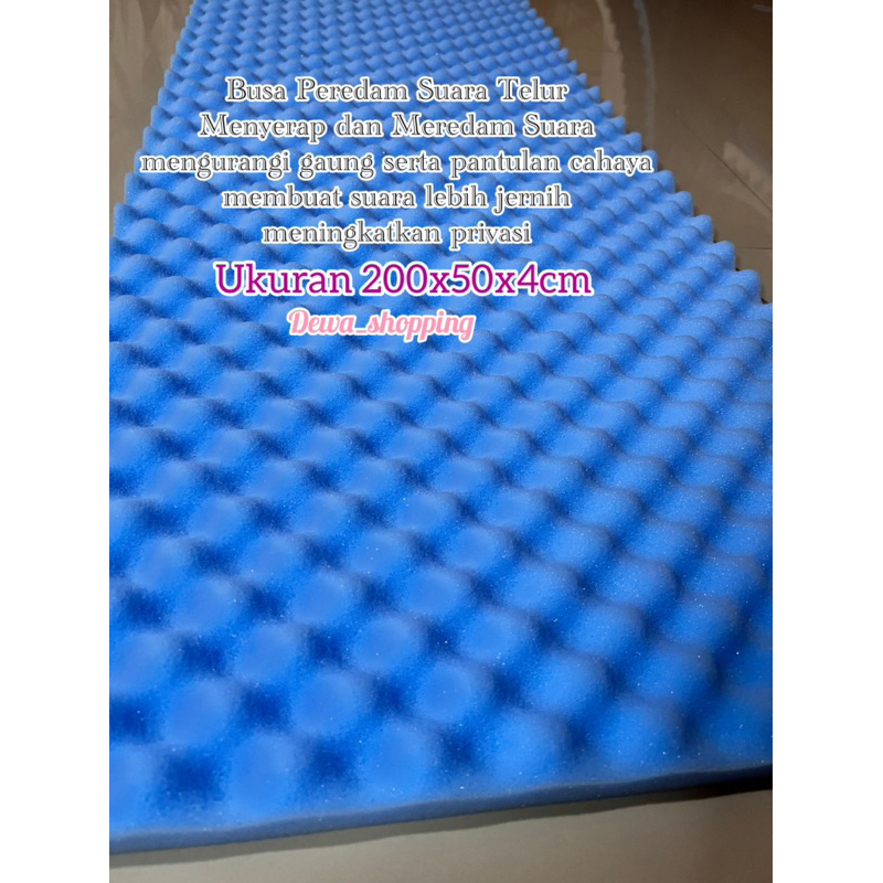 Busa Peredam Suara Telur ( Ukuran 200x50x4cm )
