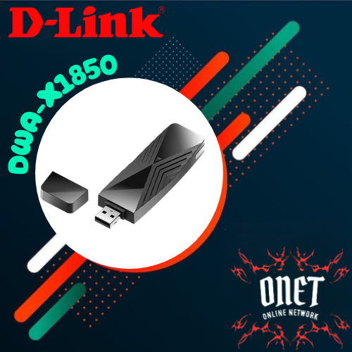 D-Link DWA-X1850 USB WiFi 6 Adapter AX1800 USB 3.0 Dual Band MU-MIMO