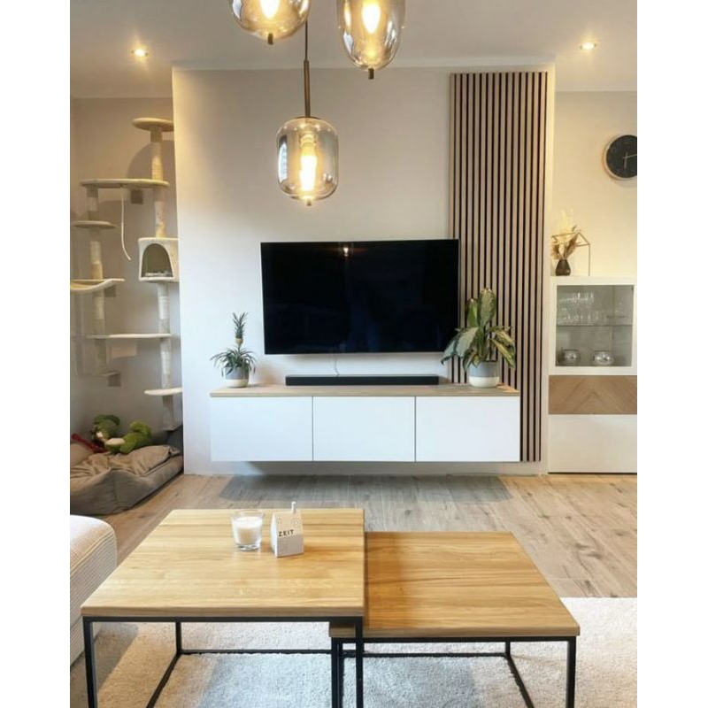 meja tv kabinet gantung