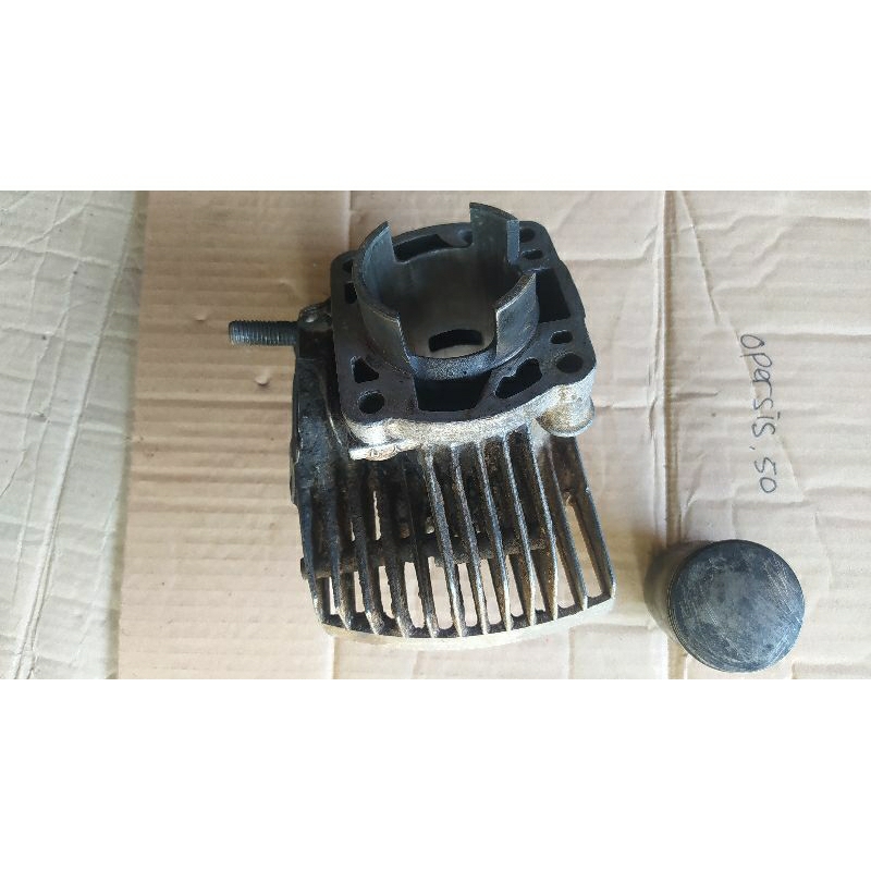 blok silinder Yamaha Alfa r Alfa original opersis 50