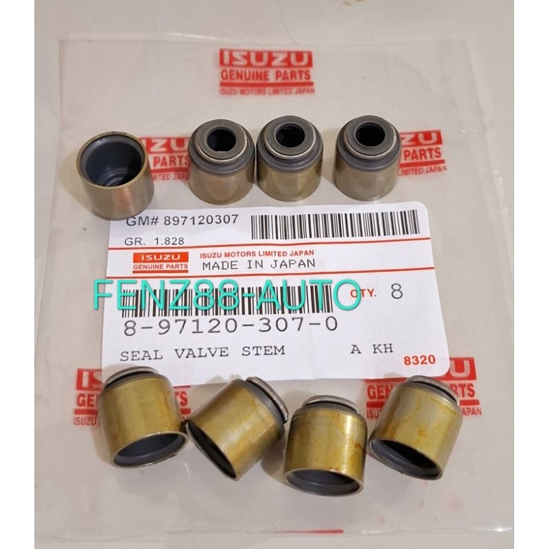 SEAL KLEP SEAL AS KLEP VALVE STEM PANTHER 2.3 PANTHER 2.5 8PC