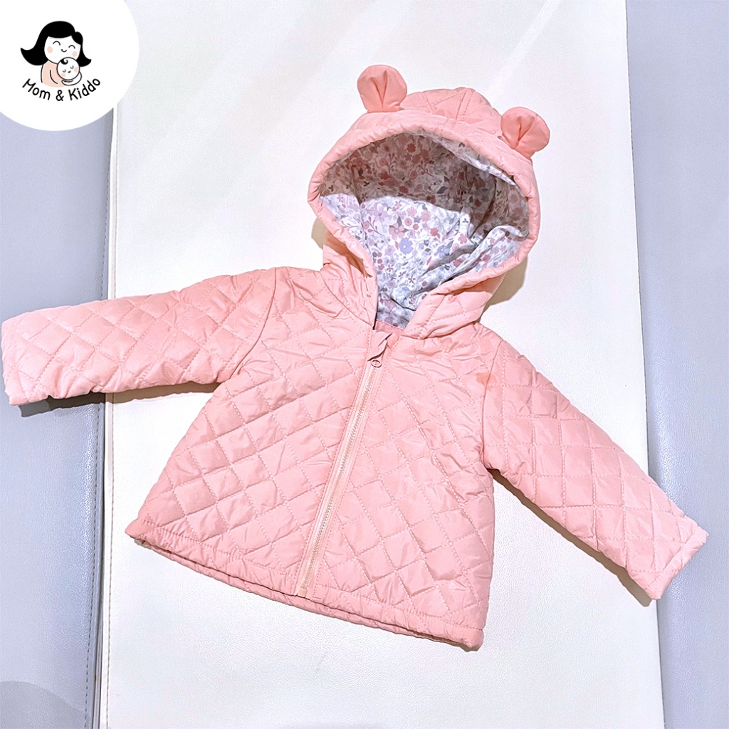 ZY Newborn Parachute Jacket Girl 1-3Months - Jaket Parasut Bayi Perempuan - PRELOVED