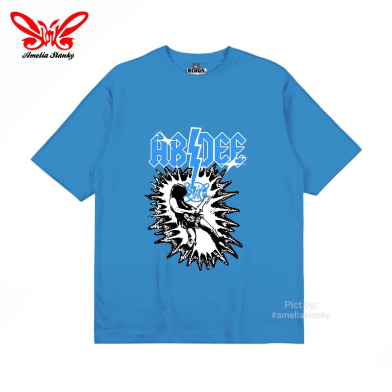 Kaos Abdee Guitarist Slank Personil  - Tshirt Slank - Kaos Slank Original Slankers - Kaos Distro Pri