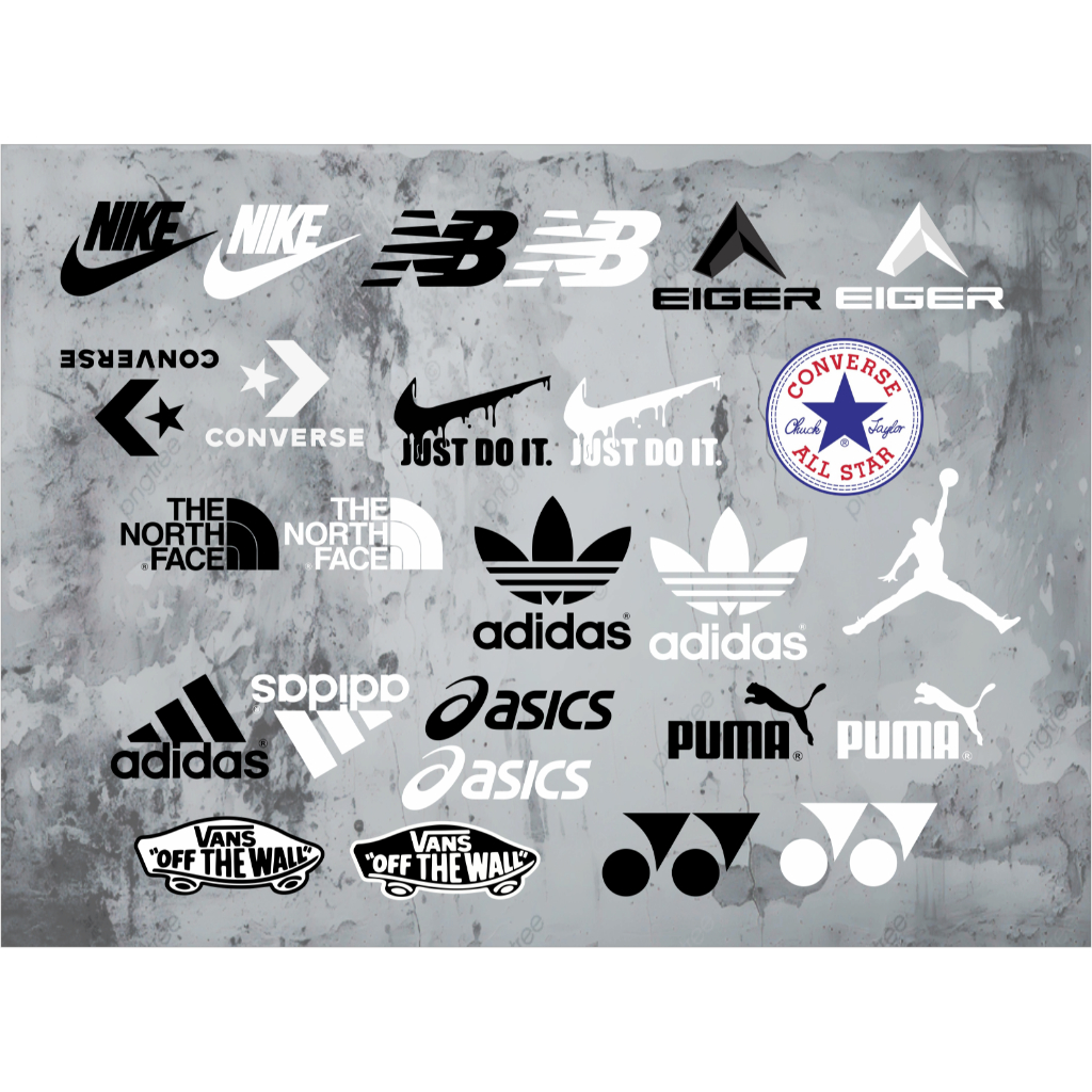 LOGO SPORT BRANDE SABLON DTF SETRIKA SIAP PRESS