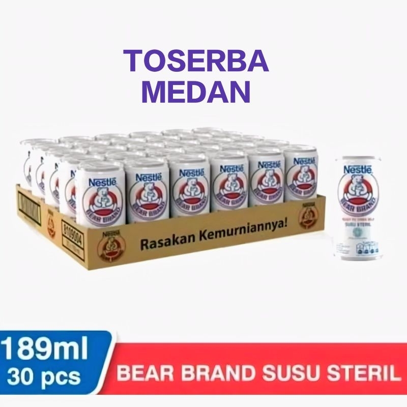 

BEAR BRAND SUSU STERIL (30 kaleng)