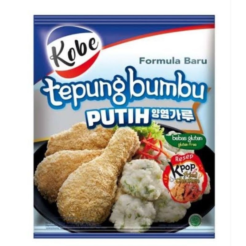 

Kobe Tepung Bumbu Putih 180 gram