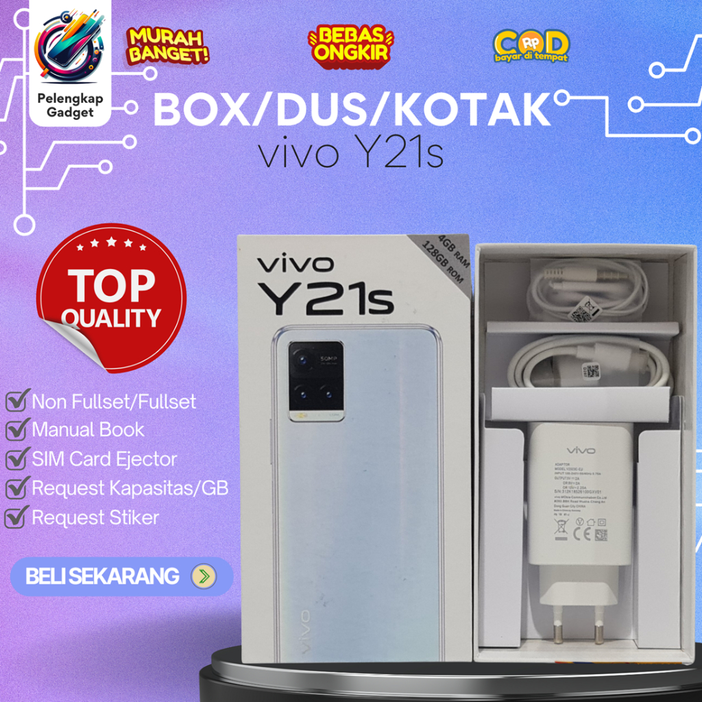 

BOX/DUS/KOTAK vivo Y21s