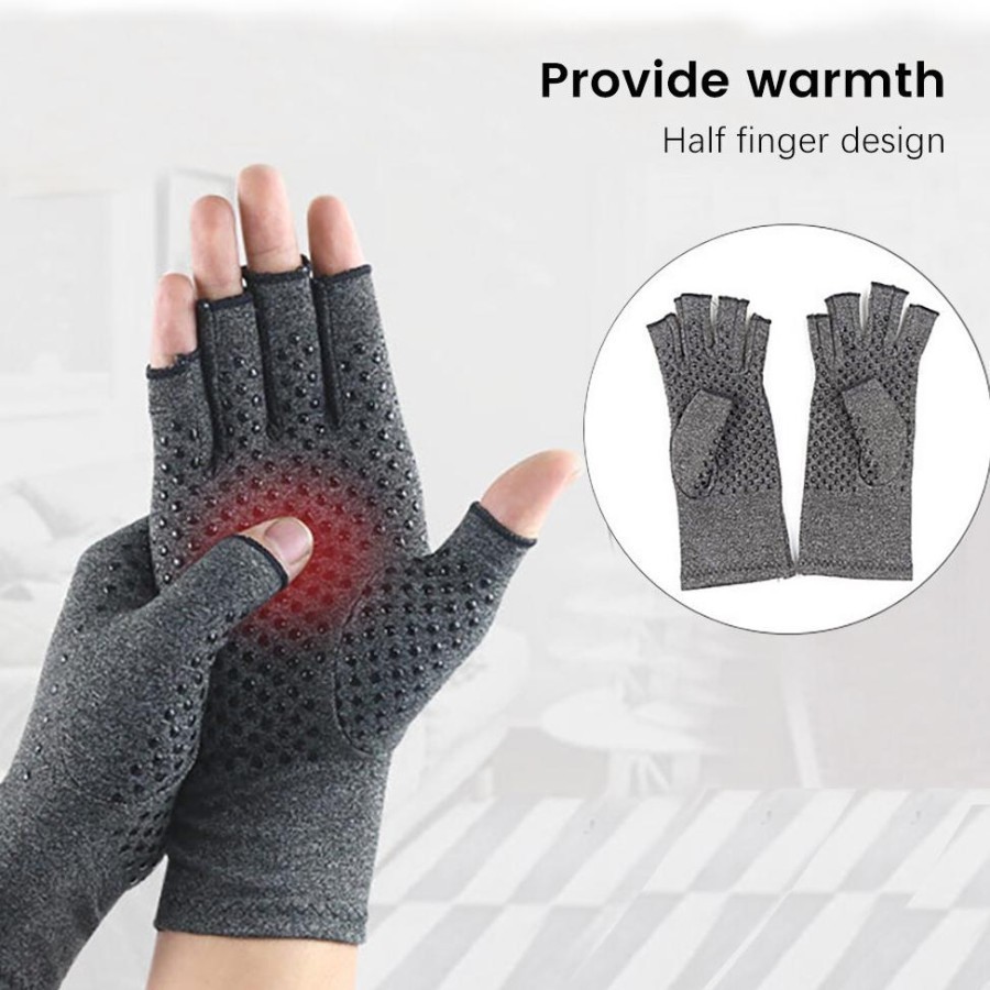 Promo sarung tangan terapi arthritis glove radang sendi nyeri sendi jari tangan kaku dan sakit AMPUH