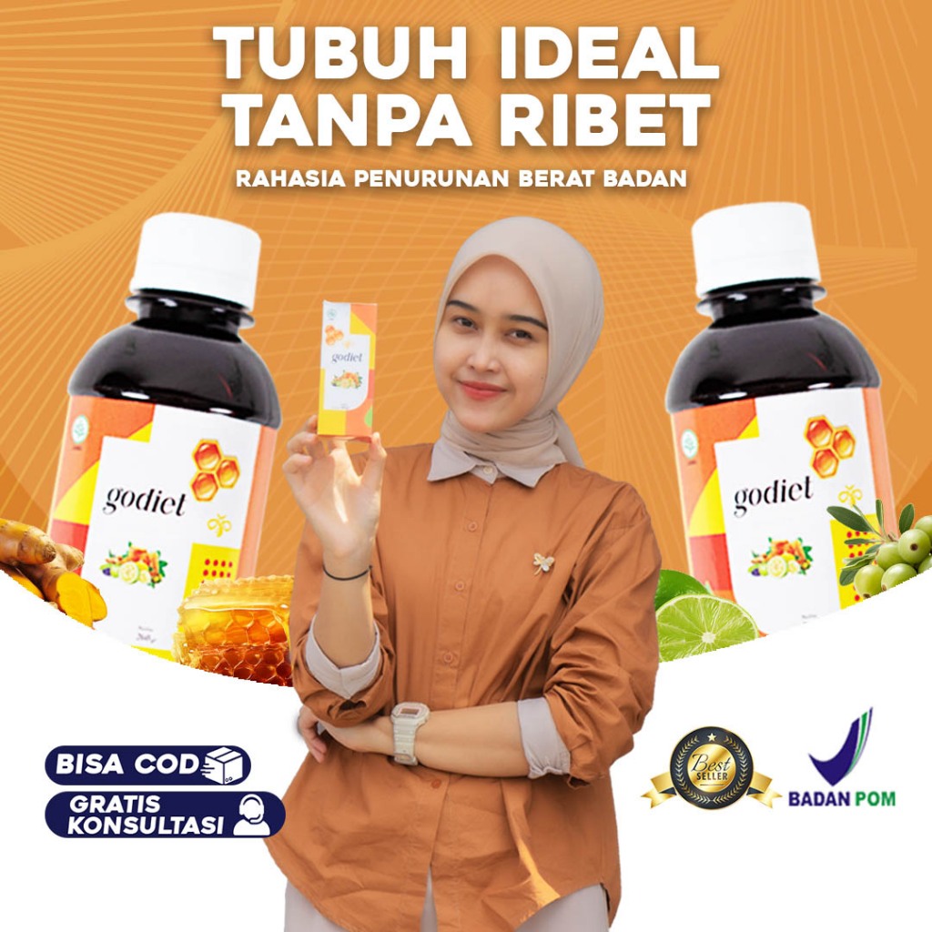 Madu Pelangsing Godiet Detox Ampuh Bakar Lemak Berlebih