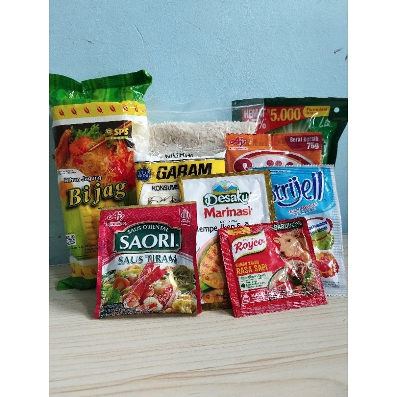 

Paket sembako hemat super murah