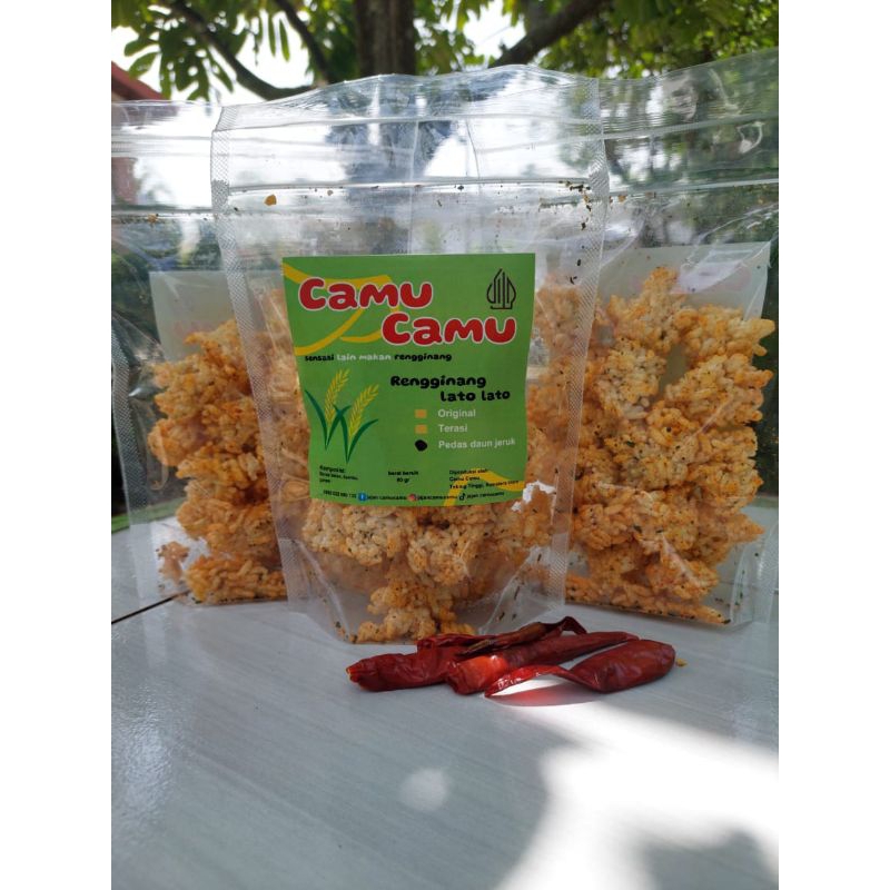 

RENGGINANG PEDAS DAUN JERUK