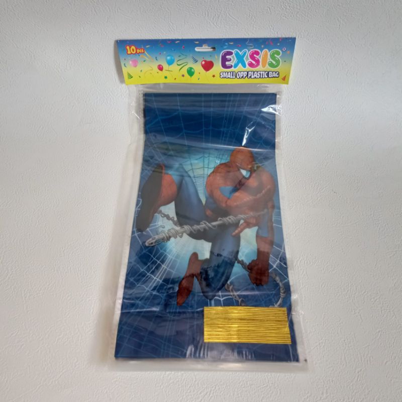 

isi 10 plastik Snack ulang tahun | UK 25x50 | opp transparan | karakter G