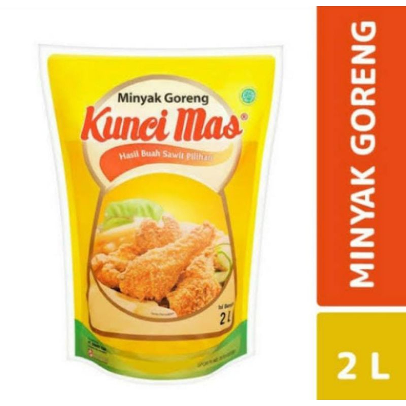 

Minyak goreng Kuncimas 2 ltr
